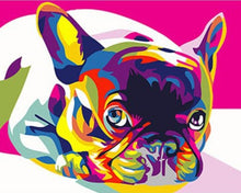 Abstract Frenchie Dog