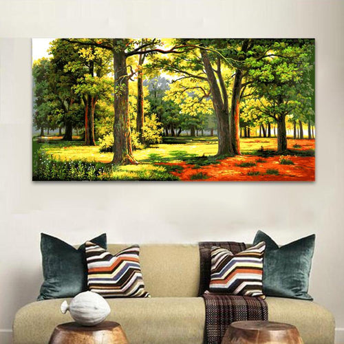 In the forest (50cm x 100cm)