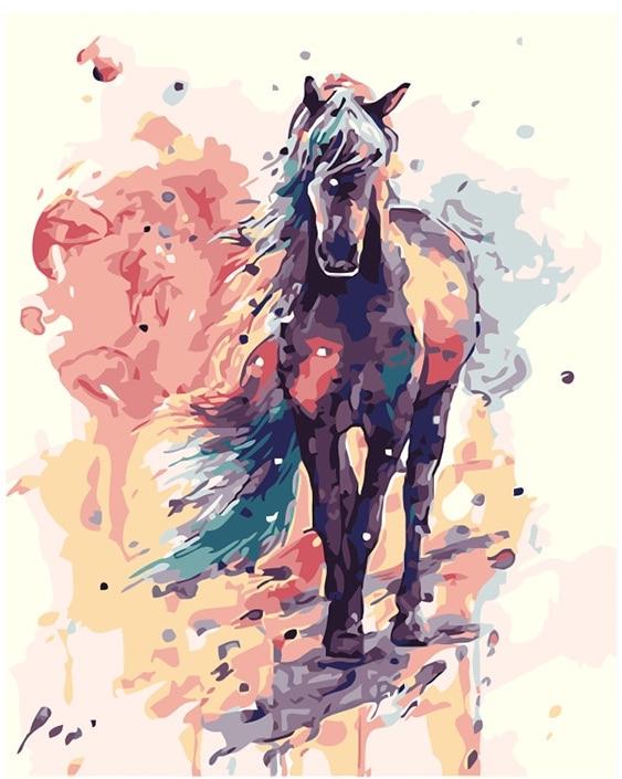 Soft painting of a Horse