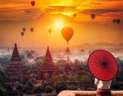 Bagan City in Myanmar
