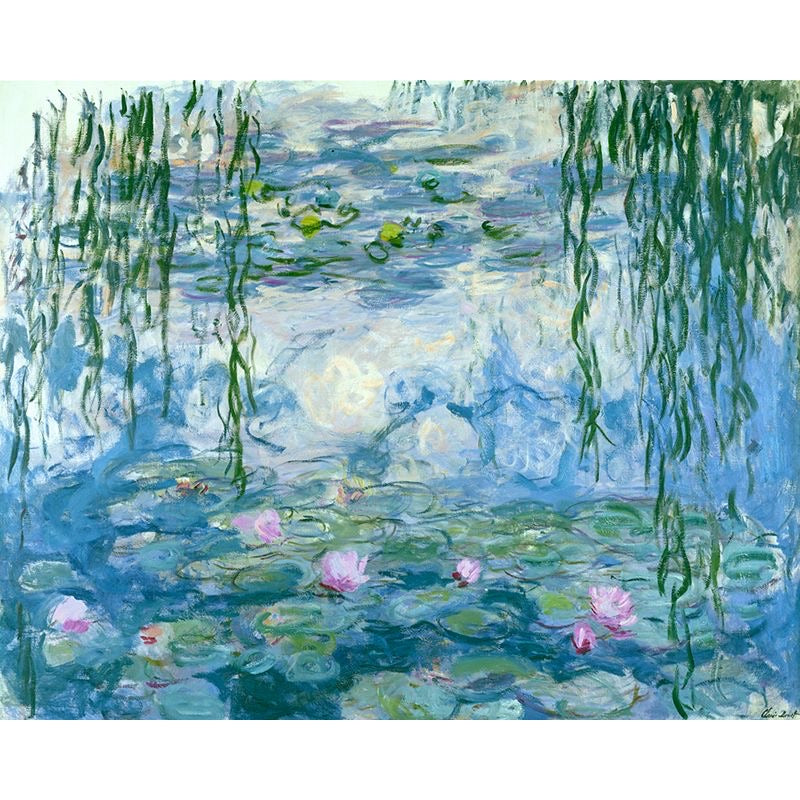 Water Lilies (Blue) by Claude Monet
