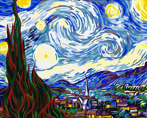 Starry Night by Vincent van Gogh